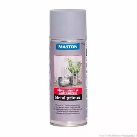 Maston spray Pohjamaali Alumiini & Galvanoitu metalli 400ml - Pohjamaalit spray - 0000182 - 1