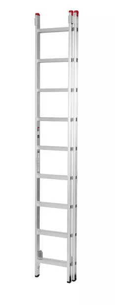 Tikli Jatkotikas 2-osainen A49 9+9 askelmainen 4,9m - Jatkotikkaat - 0012412 - 1