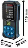 Bosch Laseretäisyysmittalaite GLM 50-27 CG - Rakenneilmaisimet ja mittalaitteet - 0000592 - 2