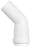 E-P kulmayhde 45° 32mm - 32mm viemäriosat - 0004762 - 1