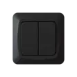 Harju Hiili uppokytkin 5 musta - Uppo-asennus rasiat ja kytkimet - 0009902 - 1