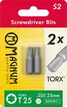 Magnum Kärki 2kpl T25 25mm - Ruuvauskärjet - 0001012 - 1