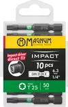 Magnum Kärki Impact 10kpl T15 50mm - Ruuvauskärjet - 0016432 - 3
