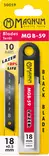 Magnum Katkoterät Lazer 10kpl MGB-59 18mm - Mattopuukon varaterät - 0000992 - 1