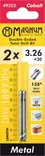 Magnum Niittiporanterä Cobalt 3,26mm 2kpl - Metalliporanterät - 0001342 - 1