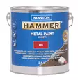 Maston maali Hammer Sileä punainen 2.5l - Metalli- ja ruosteenestomaalit - 0000282 - 1