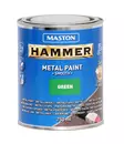 Maston maali Hammer Sileä vihreä 750ml - Metalli- ja ruosteenestomaalit - 0000272 - 1