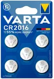 Varta nappiparisto CR2016 5kpl - Nappiparistot - 0012652 - 1