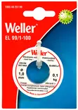 Weller juotostina 1,0mm 100g lyijyvapaa - Juotoskolvit ja tarvikkeet - 0006302 - 1