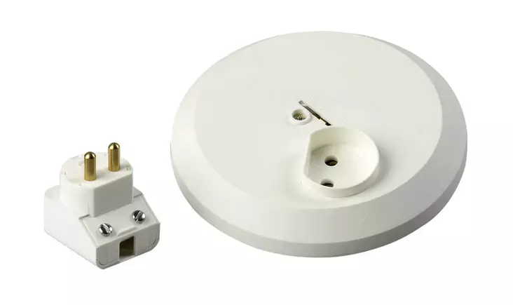 ABB valaisinpistorasia tavallinen AKK2P - Valaisinpistotulpat ja rasiat - 0007432 - 1