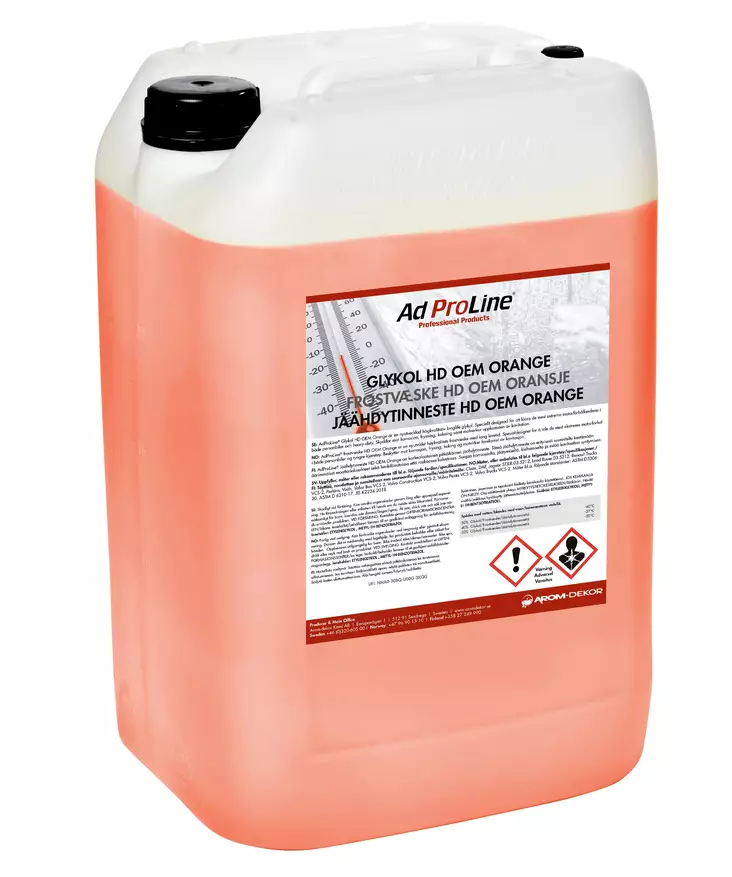 Ad Proline Jäähdytinneste oranssi 10L - Jäähdytysnesteet - 0019552 - 1