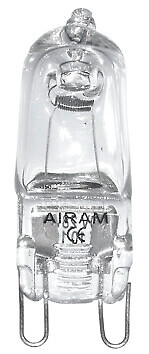Airam Halogeenilamppu 40W G9 2 000h 625lm 2kpl - Erikoispolttimot - 0003842 - 1