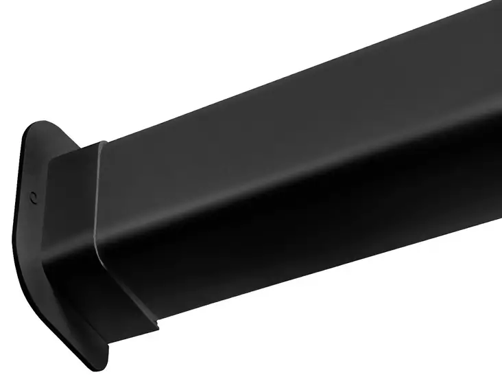 Asennuskanavan läpivienti 80x60 musta - Johtokourut ja suojaputket - 0021312 - 1