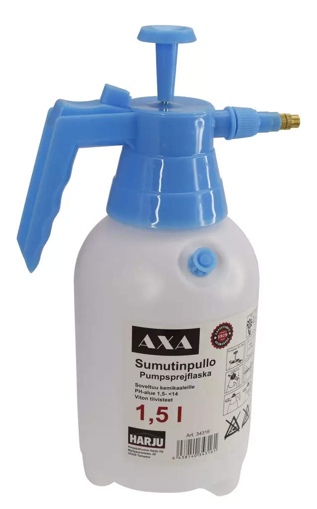 AXA Puutarharuisku kemikaaleille 1,5L - Ruiskupullot - 0012822 - 1