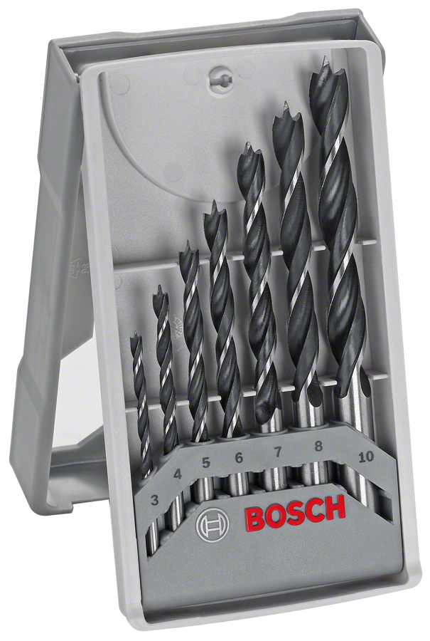 Bosch puuporanteräsarja 7-os 3-10mm - Poranteräsarjat - 0000642 - 1