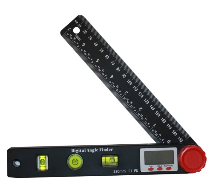 Digitaalinen astekulmamitta 4-in-1 - Viivaimet ja suorakulmat, kulmamitat - 0006642 - 1