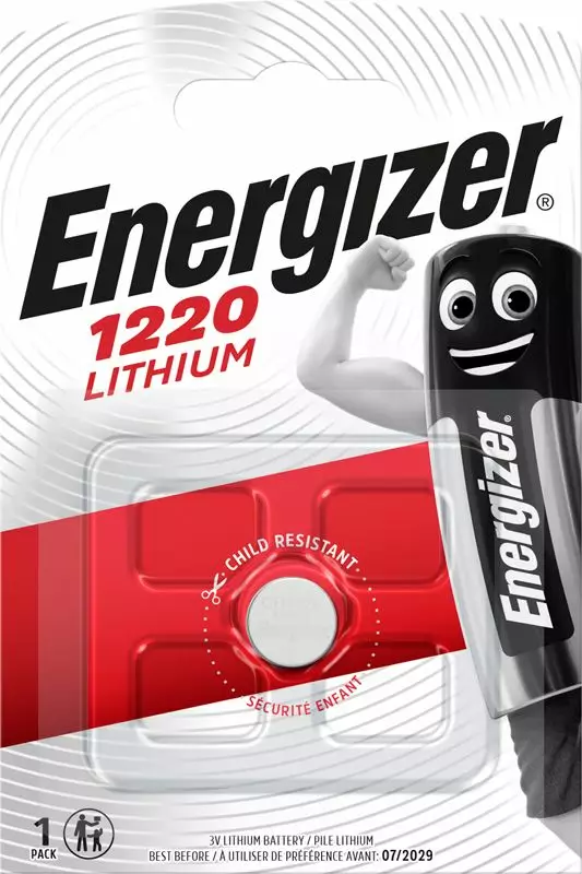 Energizer nappiparisto CR1220 1kpl - Nappiparistot - 0020892 - 1
