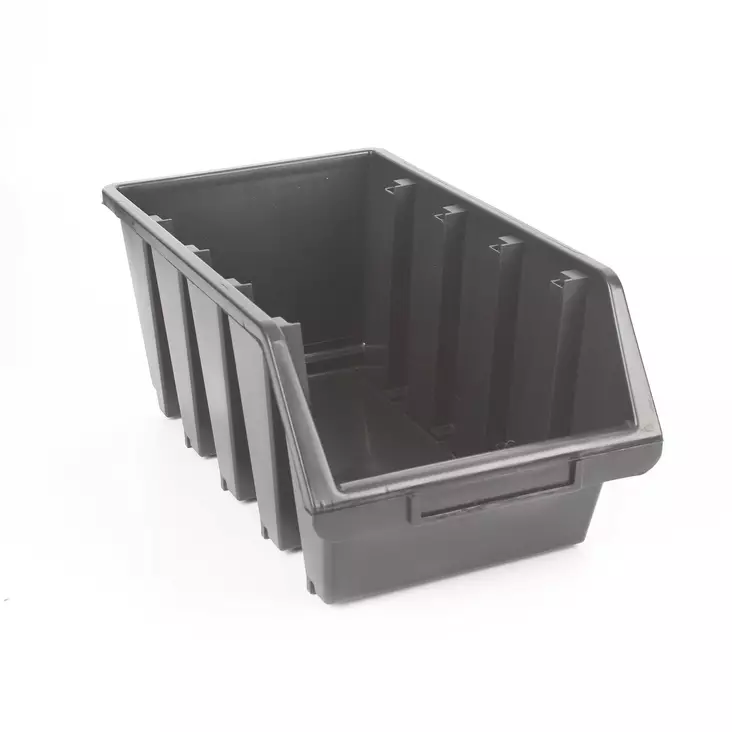 Ergobox hyllylaatikko musta 4 - Ottolaatikot ja varaosalaatikot - 0014182 - 1