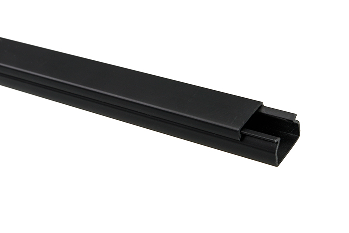 Famatel asennuskanava 10x15x2000mm musta, tarralla - Johtokourut ja suojaputket - 0016972 - 1