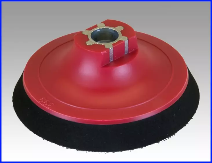 Flexibads Aluslaikka 125mm M14 tarra pehmeä - Laikanpitimet ja tukilaikat - 0003632 - 1