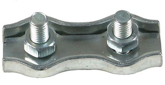 Haklift vaijerilukko duplex 5mm 6kpl - Vaijerit ja vaijeritarvikkeet - 0003342 - 1