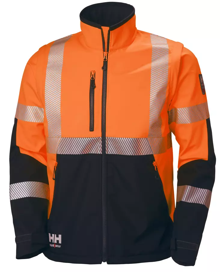Helly Hansen WW ICU Softshell Työtakki oranssi S - Työtakit ja paidat - 0015992 - 1