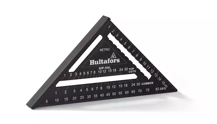 Hultafors kirvesmiehen kolmiosuorakulma MRS 180mm - Viivaimet ja suorakulmat, kulmamitat - 0004852 - 1