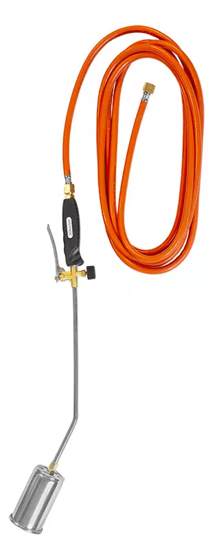 Hypex Nestekaasutoho 60mm / 650mm, liipaisimella ja 5m letkulla - Kaasupolttimet, tohot - 0020852 - 1