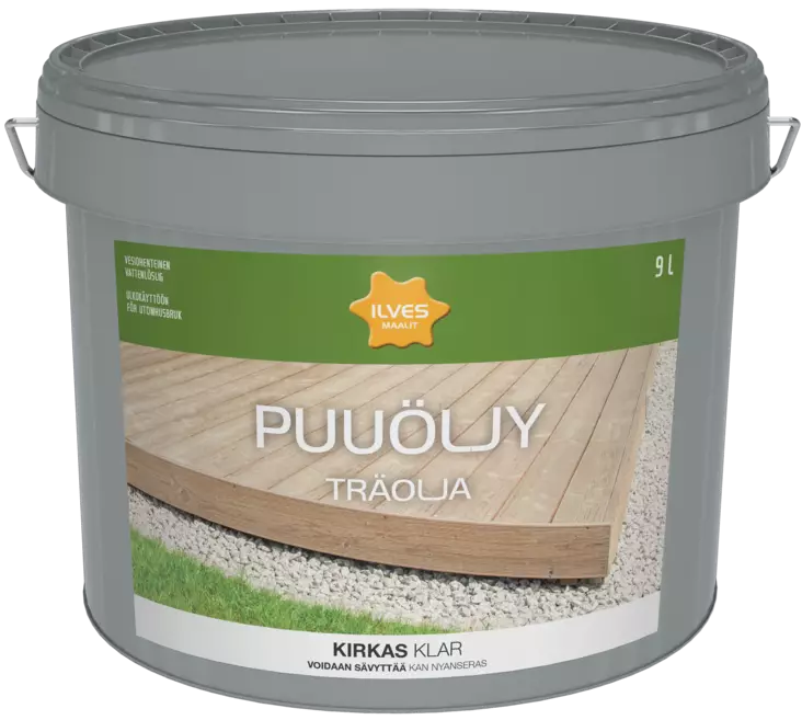 Ilves Puuöljy V kirkas 9L - Puuöljyt ja puunsuoja-aineet - 0007282 - 1