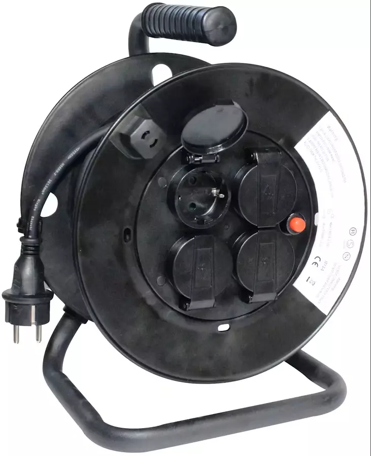 Kaapelikela 40m IP44 3x1,5mm² - Kelaroikat ja kaapelikelat - 0022472 - 1