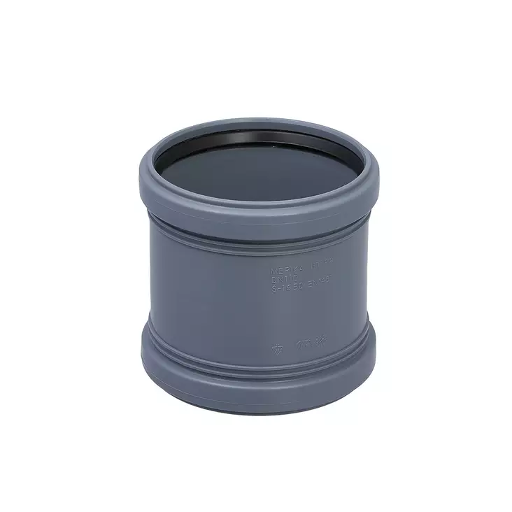 Kaksoismuhvi 110mm - 110mm viemäriosat - 0015012 - 3