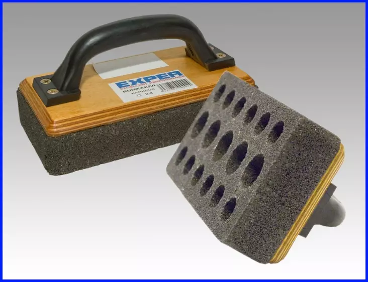 Käsihiomarahi karkeus 16 - Lattiahiomakivet - 0003592 - 1