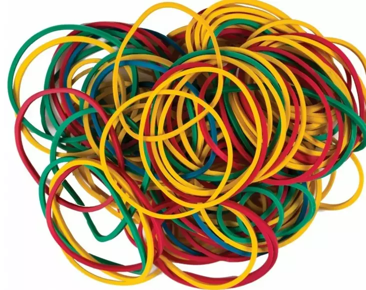 Kumirengas 40mm, 50 g/pss, värilajitelma - Kirjoitusvälineet - 0005182 - 1