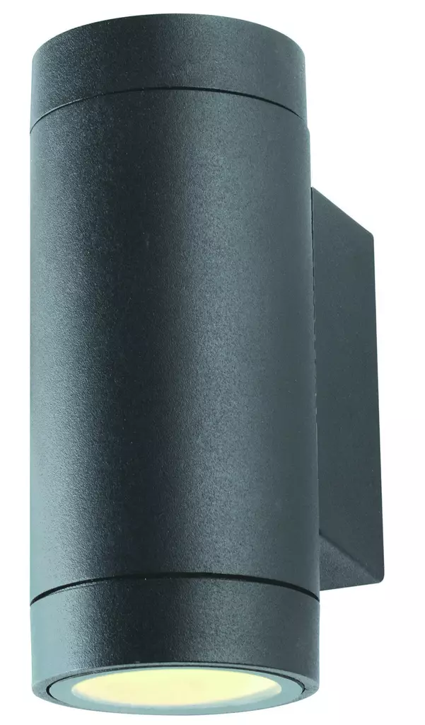 Led Energie Seinävalaisin tummanharmaa, ylös/alas-valaiseva, 2xGU10 - Ulkovalaisimet - 0004212 - 1