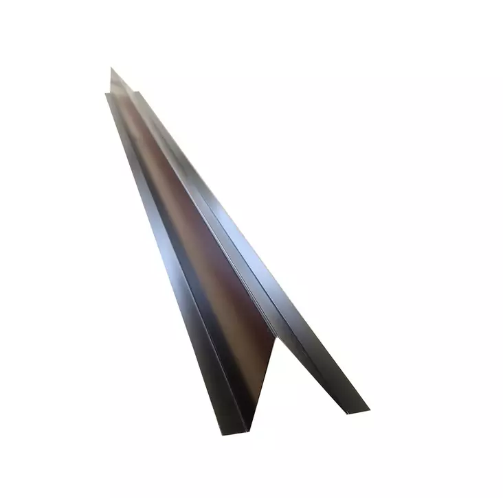 Lumieste peltinen, Musta RR33, pituus 2m - Lumiesteet - 0017182 - 1