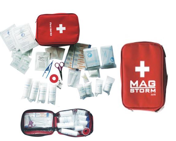 MagStorm Ensiapulaukku 65-osainen CE/EN 1041 - Ensiaputarvikkeet - 0004052 - 1