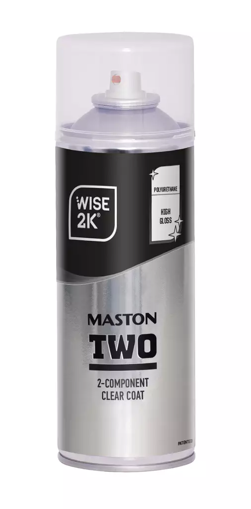 Maston spraymaali 2K PU Kiiltävä lakka 400ml - Spraymaalit - 0000112 - 1