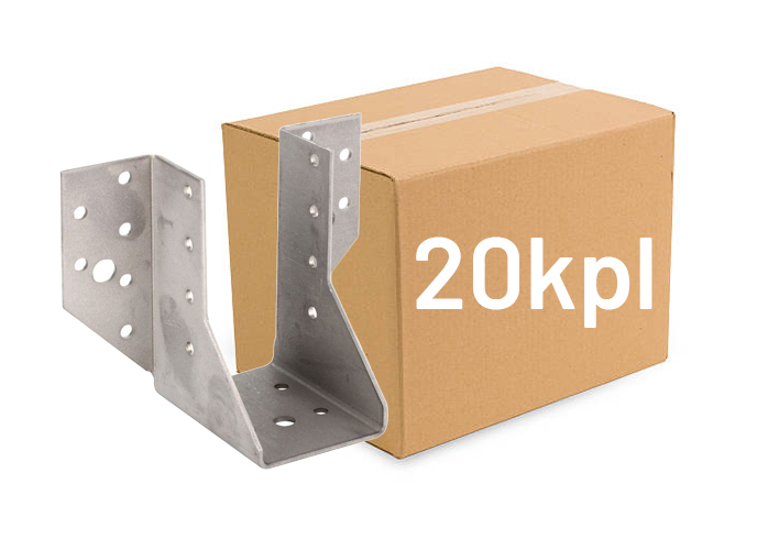 MiTek Palkkikenkä N-malli 48x95mm LAATIKKO (20kpl) - Palkkikengät - 0013042 - 1