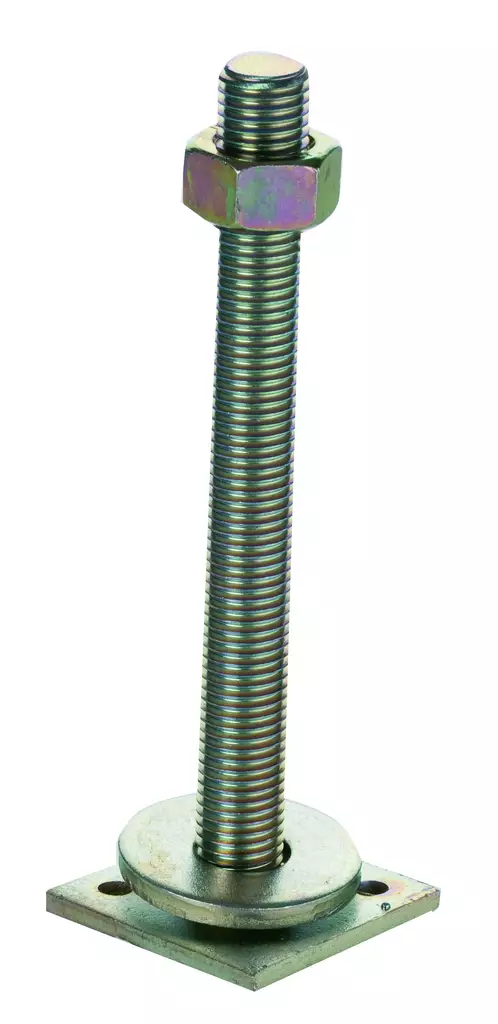 Säätöjalka M16x150 50x50x5mm - Ruuvipaalut ja teräsjalat - 0012352 - 1