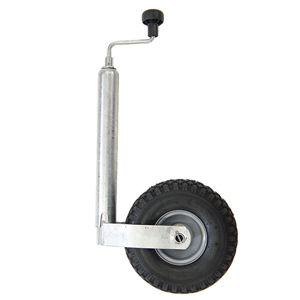 Nokkapyörä 48mm 150kg ilmakumi - Nokkapyörät ja kiinnikkeet - 0008672 - 1