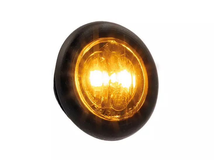 Optibeam Led-äärivalo 12/24V keltainen pyöreä - Äärivalot ja heijastimet - 0018862 - 1