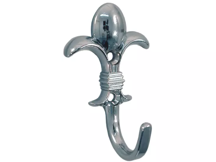 Pisla Carrara vaatekoukku kromi - Vaatekoukut - 0002032 - 1