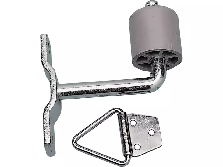 Pisla ovenkiinnitin 115x85mm sinkitty teräs/kumi - Aukipitolaitteet - 0001872 - 1