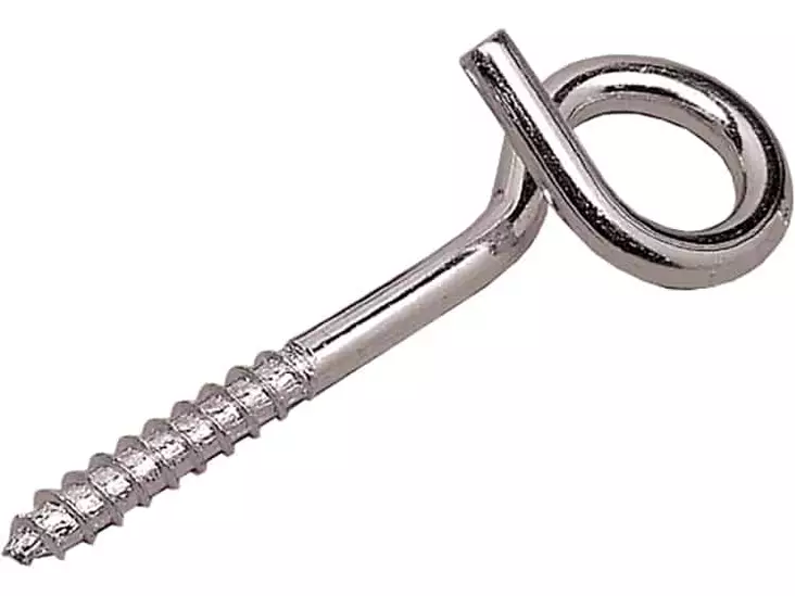 Pisla saparokoukku 8x120mm 2kpl sinkitty - Katto- ja kulmakoukut - 0002212 - 1