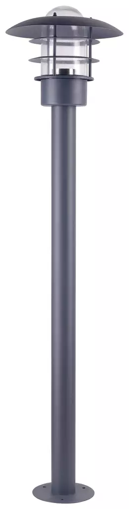 Pylväsvalaisin Rahola E27, IP44, antrasiitti - Ulkovalaisimet - 0020872 - 1