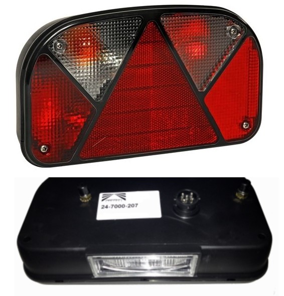 Respo venetrailerin takavalo Aspöck II - Peräkärryn takavalot - 0016922 - 1