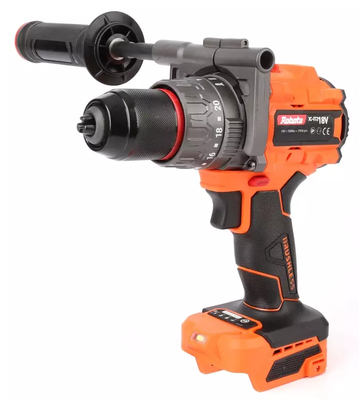 Robota Akkuporakone 13mm, 150Nm DC-IT218V runko - Akkuporakoneet - 0020292 - 1