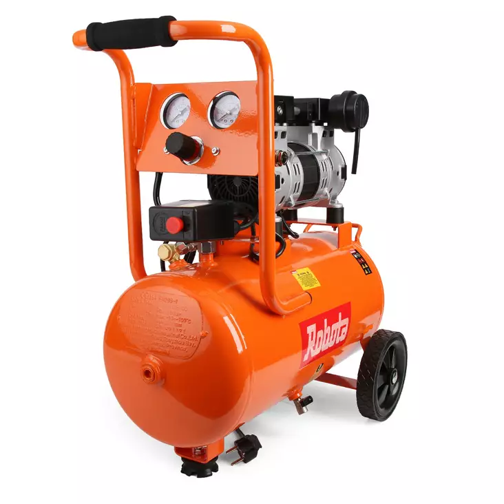 Robota Kompressori 24L 1,1Hp hiljainen - Kompressorit - 0021752 - 1