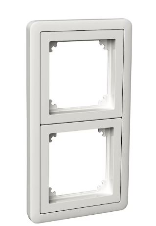 Schneider Exxact peitelevy 2-os Combi valk - Uppo-asennus rasiat ja kytkimet - 0009952 - 1