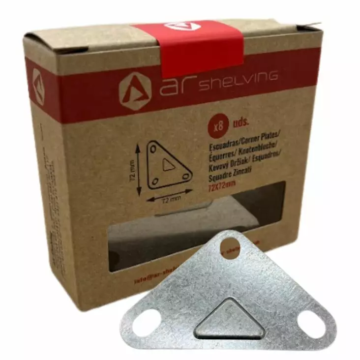 Shelving Asennussarja kulmatuki 8kpl - Varastohyllyt - 0016422 - 1